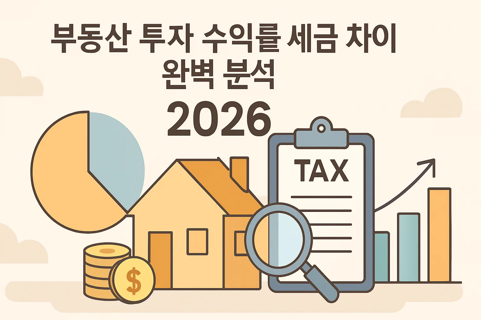 부동산 투자 수익률 세금 차이 완벽 분석 2026
