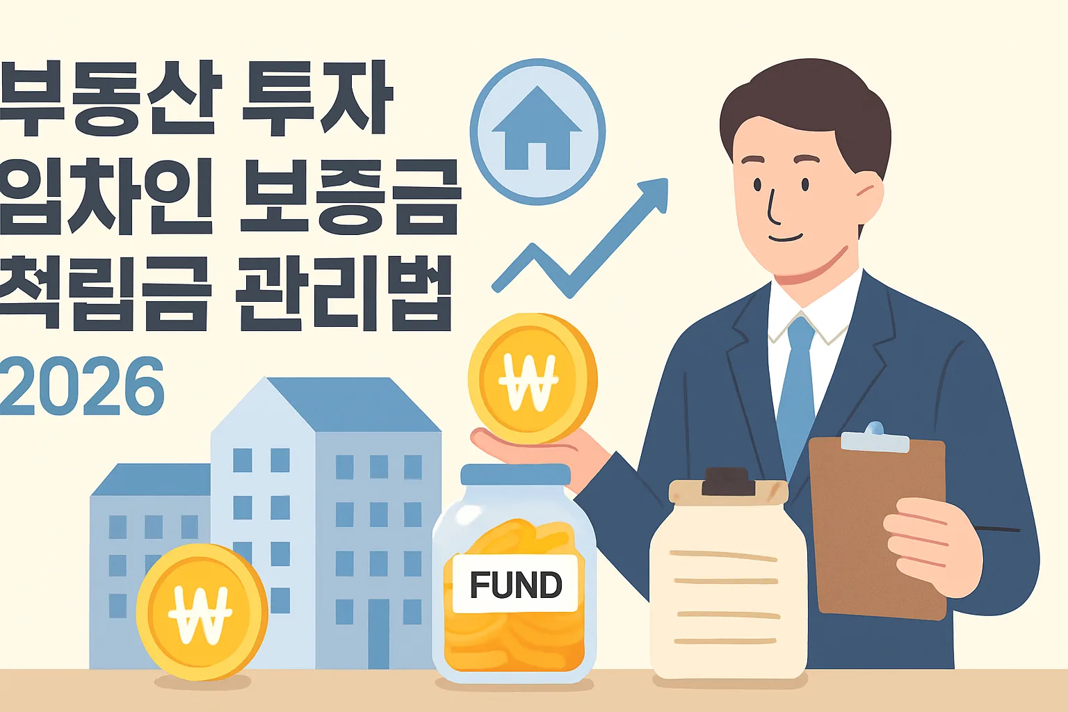 부동산 투자 임차인 보증금 적립금 관리법 2026